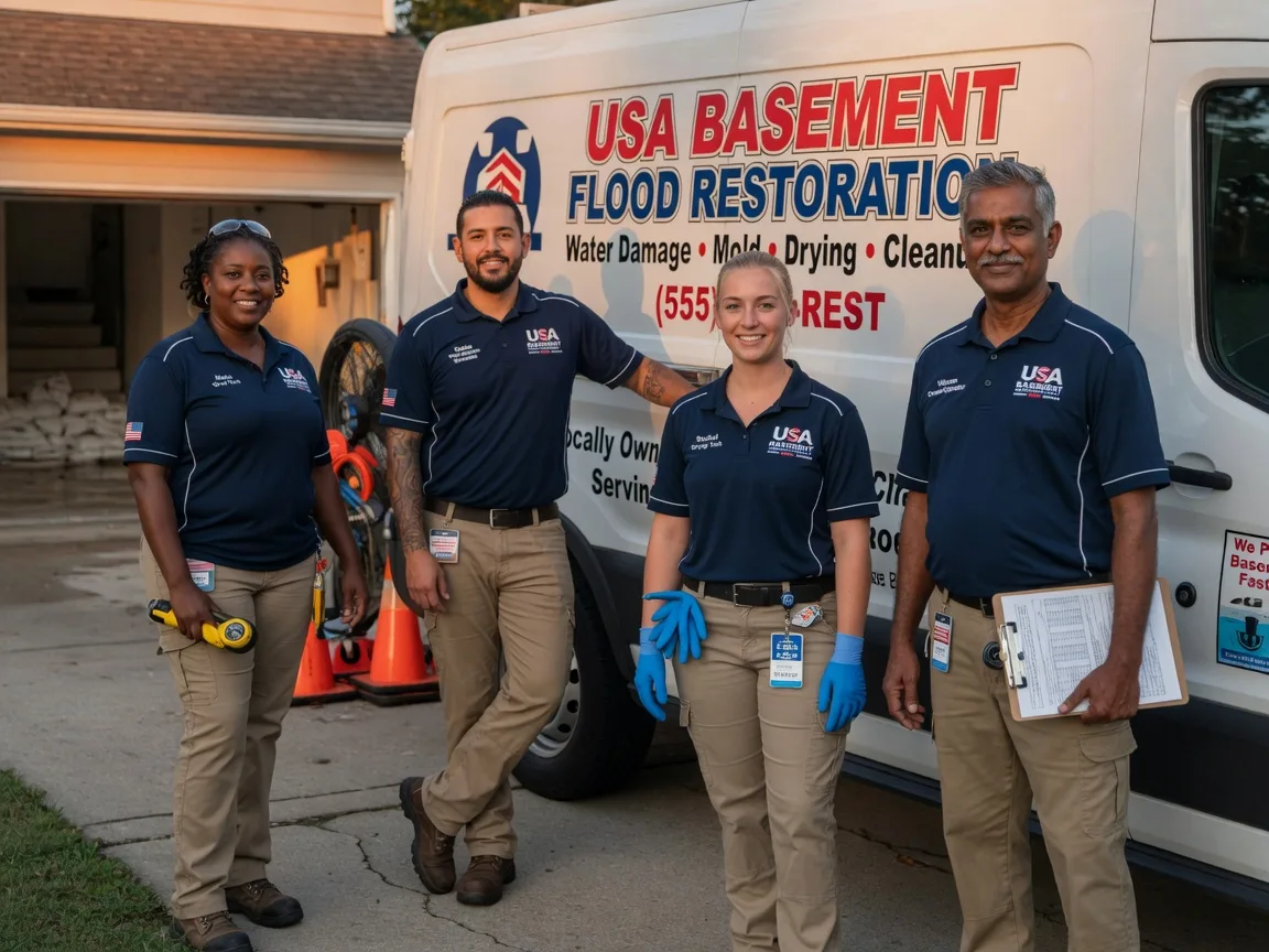 Basement Flood Cleanup company in Moosup, CT